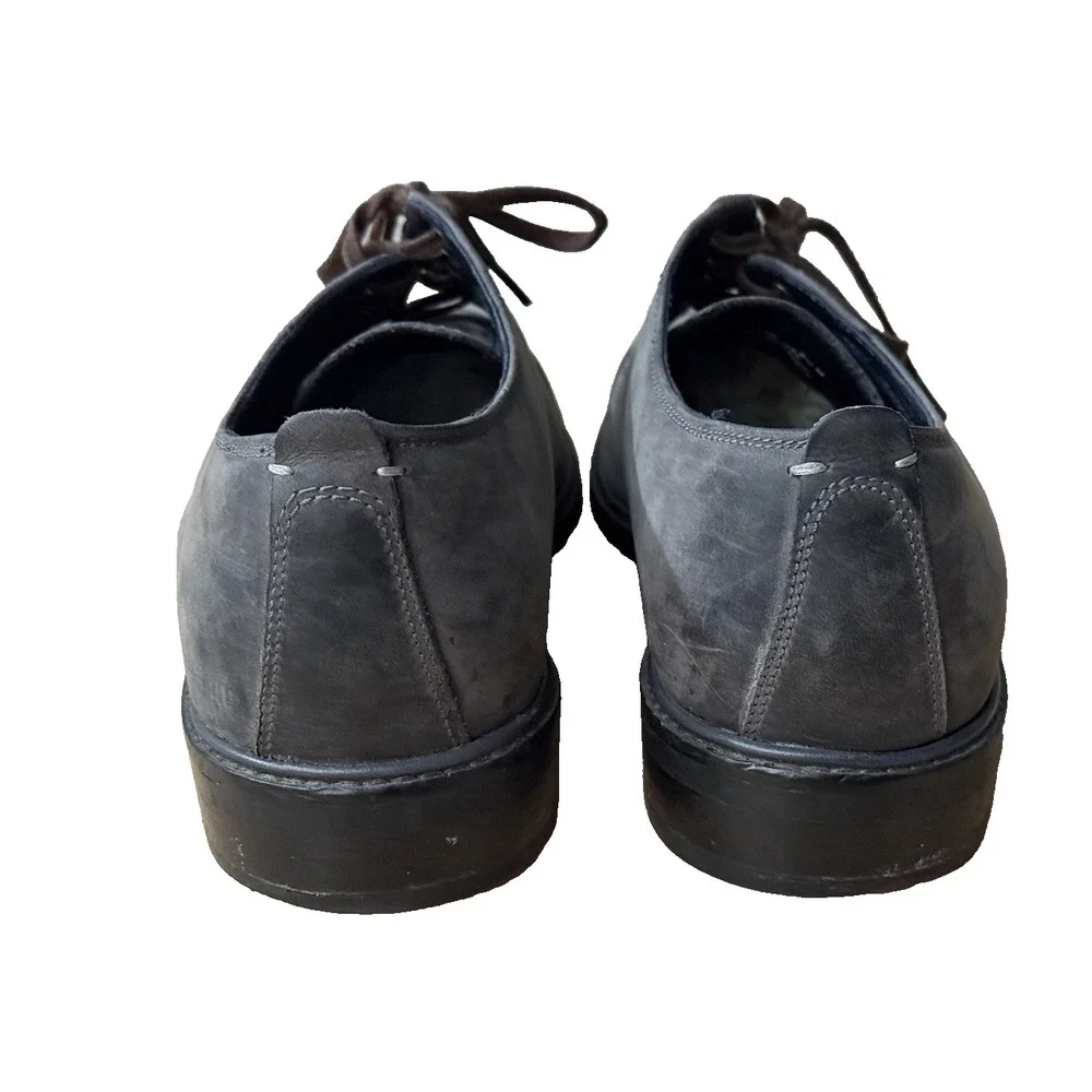 Cole Haan Grand OS Men's Shoes Gray Leather Lace Up Oxford Cap Toe Size‎ 8.5 M